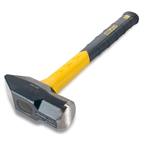 Estwing - MRF4OBS Sure Strike Blacksmith's Hammer - 40 oz Metalworking Tool with Fiberglass Handle & No-Slip Cushion Grip - MRF40BS Blue