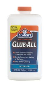 elmer's glue-all multi-purpose liquid glue, extra strong, 32 ounces, 1 count (e3850),white