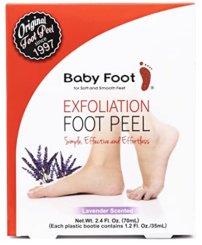 Baby Foot Peel Mask-Original Exfoliant Foot Peel-Callus Remover for Rough Cracked Dry Feet-Dead Skin Remove-Foot Peeling Mask for Baby Soft Feet