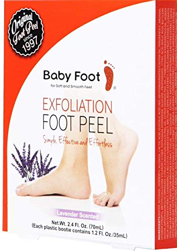 Baby Foot Peel Mask-Original Exfoliant Foot Peel-Callus Remover for Rough Cracked Dry Feet-Dead Skin Remove-Foot Peeling Mask for Baby Soft Feet