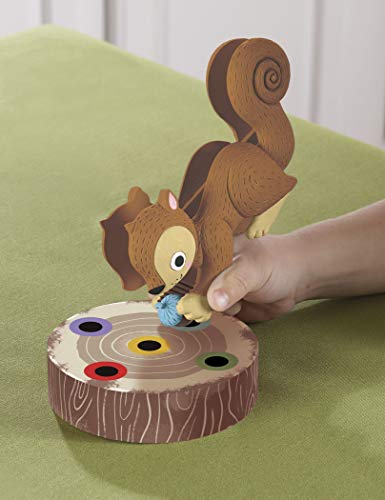 Educational Insights The Sneaky, Snacky Squirrel Game, 4 players, for Preschoolers & Toddlers, Gift for Toddlers Ages 3+