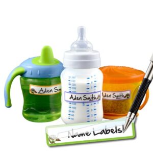 Baby Bottle Waterproof Labels - Great for Daycare