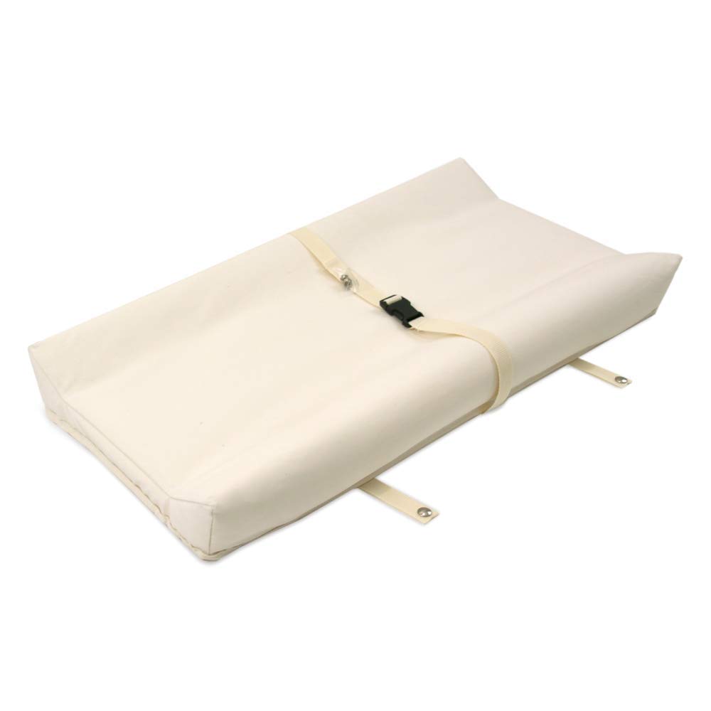Naturepedic Organic Contoured Changing Pad for Changing Table, Changing Pad Cover Sold Separately, 2-Sided