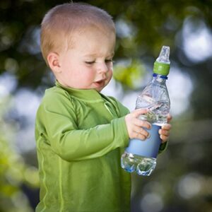 green sprouts Spout Adapter for Water Bottle, Quickly Converts a Standard Bottle into a Sippy Cup, Collar Fits Two Bottle Sizes, One Size