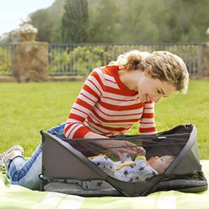 Munchkin Brica Baby Travel Pod, Grey