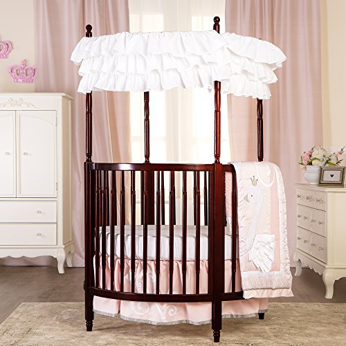 Dream On Me Sophia Posh Circular Crib, Espresso