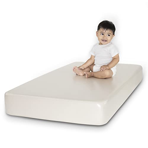 Colgate Mattress EcoClassica III Eco-Friendlier Crib Mattress - Dual-Firmness Infant and Toddler Mattress with Thick, Sustainable Foam and Certified Organic Cotton Cover