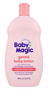 baby magic gentle baby lotion original baby scent 16.5 oz.
