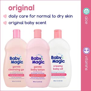 Baby Magic Gentle Baby Lotion Original Baby Scent 16.5 oz.