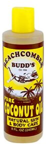 hawaiian beachcomber budd's pure scented coconut oil 8 ounce
