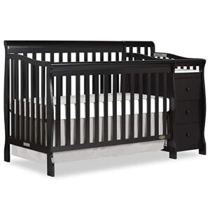 dream on me 5 in 1 brody convertible crib with changer