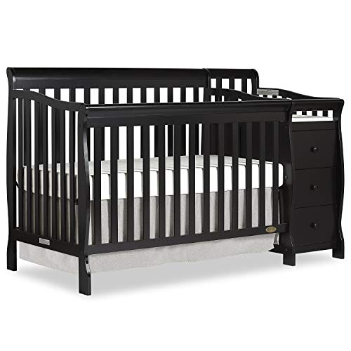 Dream On Me 5 in 1 Brody Convertible Crib with Changer