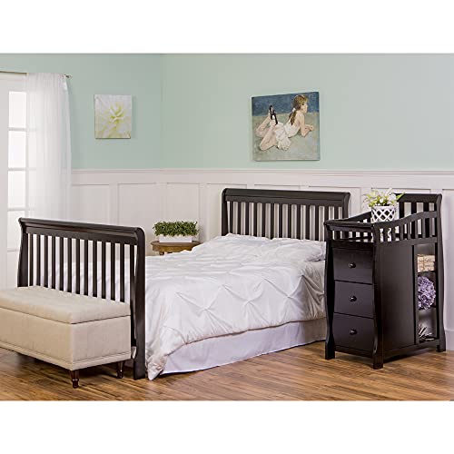 Dream On Me 5 in 1 Brody Convertible Crib with Changer