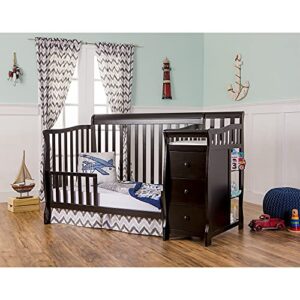 Dream On Me 5 in 1 Brody Convertible Crib with Changer