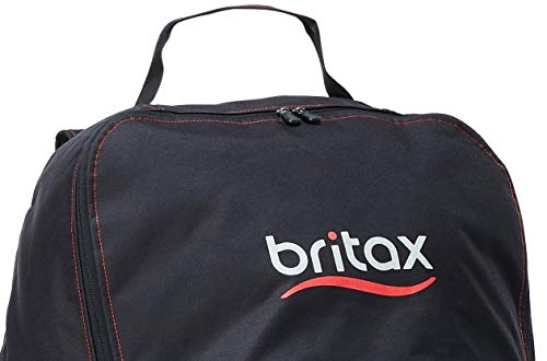 Britax Car Seat Travel Bag with Padded Backpack Straps | Water Resistant + Built-in Wheels + Multiple Carry Handles