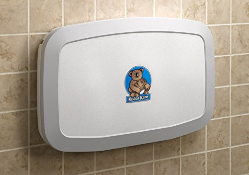 Koala Kare KB200-05 Horizontal Wall Mounted Baby Changing Station, White Granite