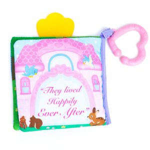 disney baby princess soft book for babies, 5x6x1 inch