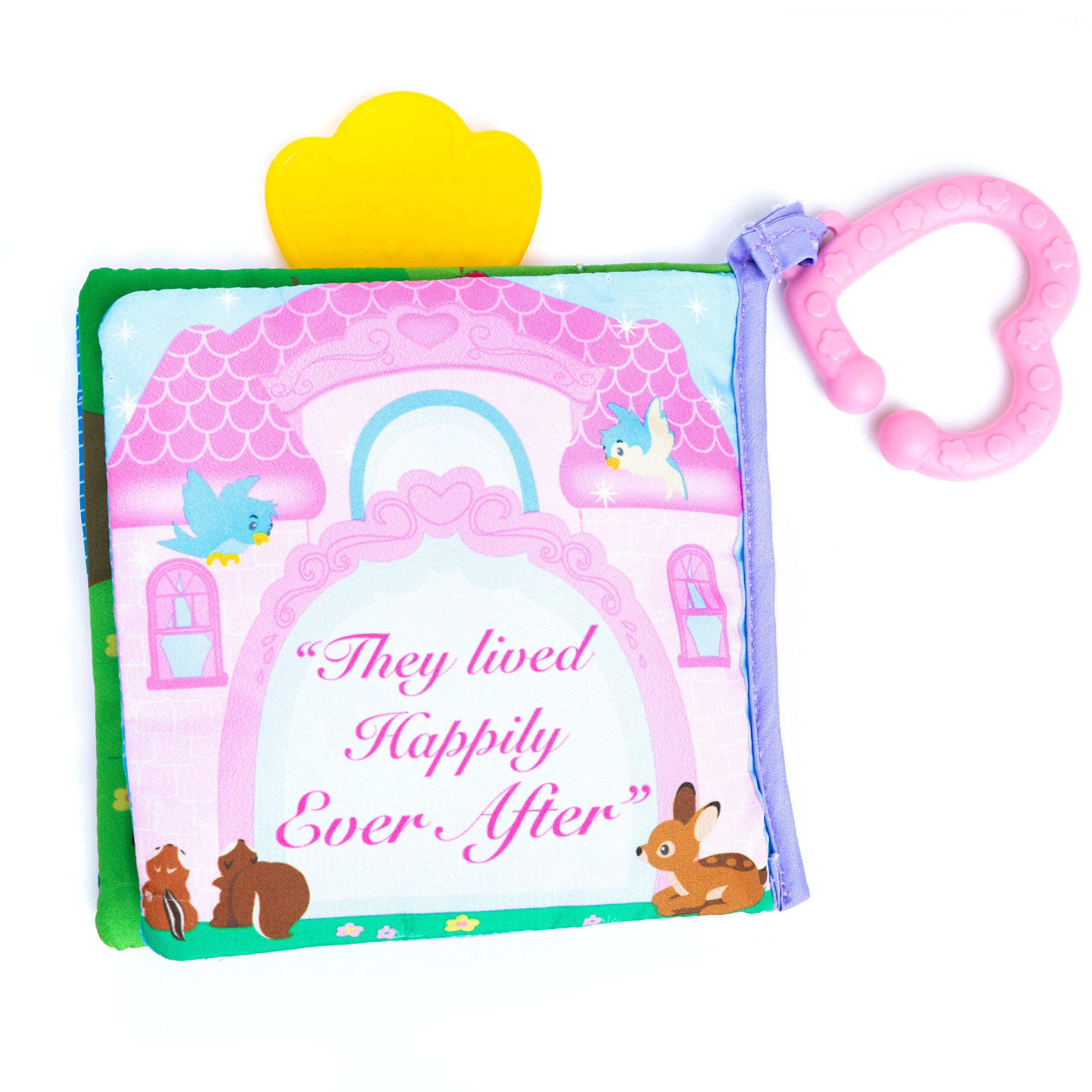 Disney Baby Princess Soft Book for Babies, 5x6x1 Inch