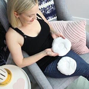 Bamboobies Women’s Soothing Nursing Pillows, Natural, Heating Pad or Cold Compress for Breastfeeding, Made in the USA