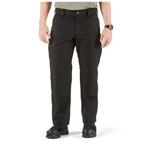 5.11 men's stryke tactical cargo pant with flex-tac, style 74369, black, 36w x 32l