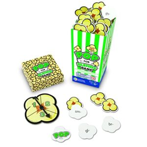 Learning Resources Pop for Blends Game,Phonics Game, 2-4 Players, 92 Cards, Ages 6+