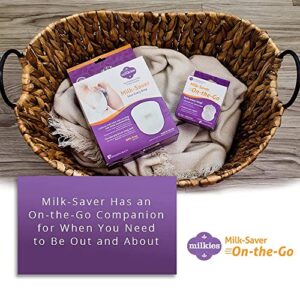 Fairhaven Health Milkies Milk-Saver, Milk Catcher for Breastmilk, Shell to Collect Leaking Breastmilk, Collector Cup for Nursing & Breastfeeding, Saves Up to 2 Ounces of Leaking Liquid Gold, Silicone-Free