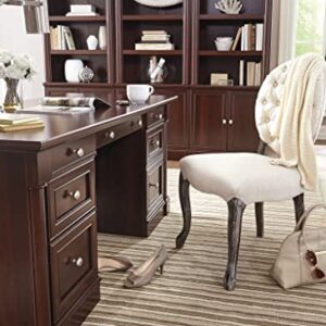 Sauder Palladia Executive Desk, Select Cherry finish