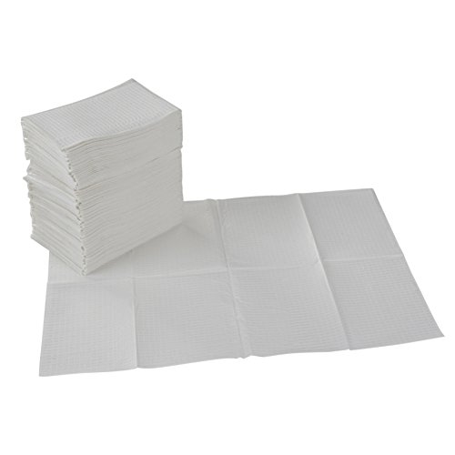 ECR4Kids 2-Ply Disposable Sanitary Liner, Changing Station Tissue, White, 500-Pack