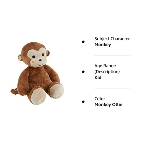 Bedtime Originals Plush Monkey Ollie, Brown 8 Inch (Pack of 1)