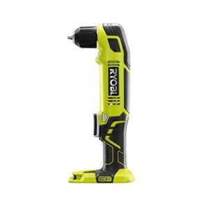 ryobi p241 one+ 18 volt lithium ion 130 inch pounds 1,100 rpm 3/8 inch right angle drill (battery not included, power tool only)
