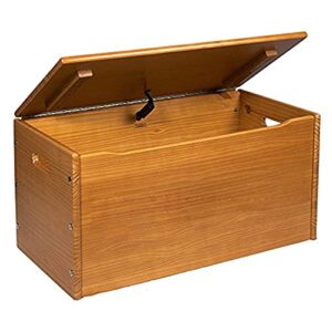 little colorado toy storage chest toy honey oak