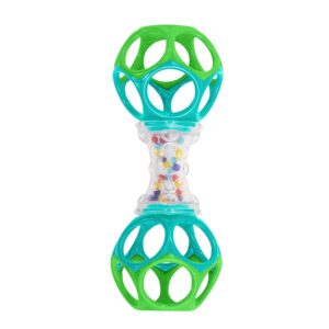 bright starts oball shaker rattle toy, ages newborn +
