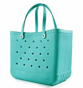 boggbag womens beach pool tote, turquoise, large