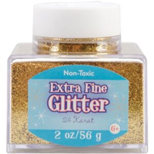 sulyn extra fine glitter 2oz, gold