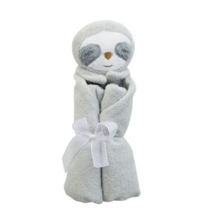 Angel Dear - Grey Sloth Blankie