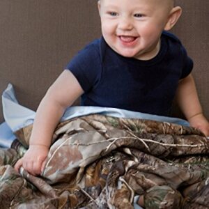 Carstens Realtree AP Camo Baby Blanket, 34" x 34"