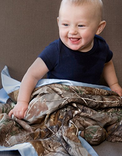 Carstens Realtree AP Camo Baby Blanket, 34" x 34"