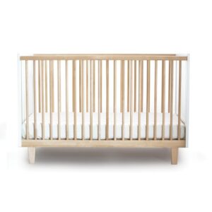 oeuf rhea crib - birch-54 x 30.5 x 37