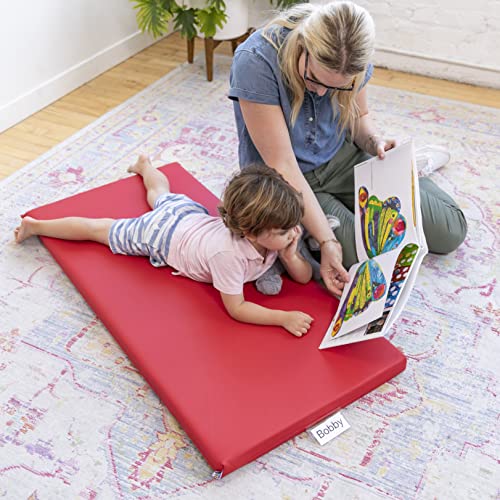 ECR4Kids SoftZone Rainbow Rest Mat, 2in, Classroom Furniture, Assorted, 5-Piece