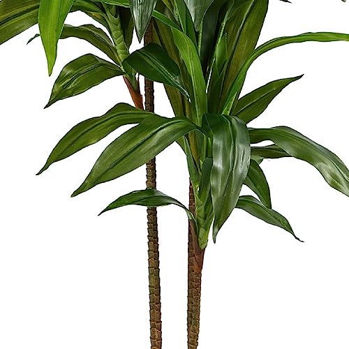 Nearly Natural 48in. Dracaena Silk (Real Touch) Artificial Plant, 48", Green