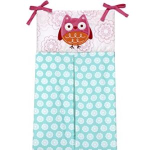 NoJo Love Birds 4 Piece Comforter Set with Diaper Stacker