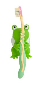 mommys helper toothbrush holders, froggie and friend