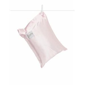 Little Giraffe Baby Satin Nap Pillow, 10" x 13", Pink