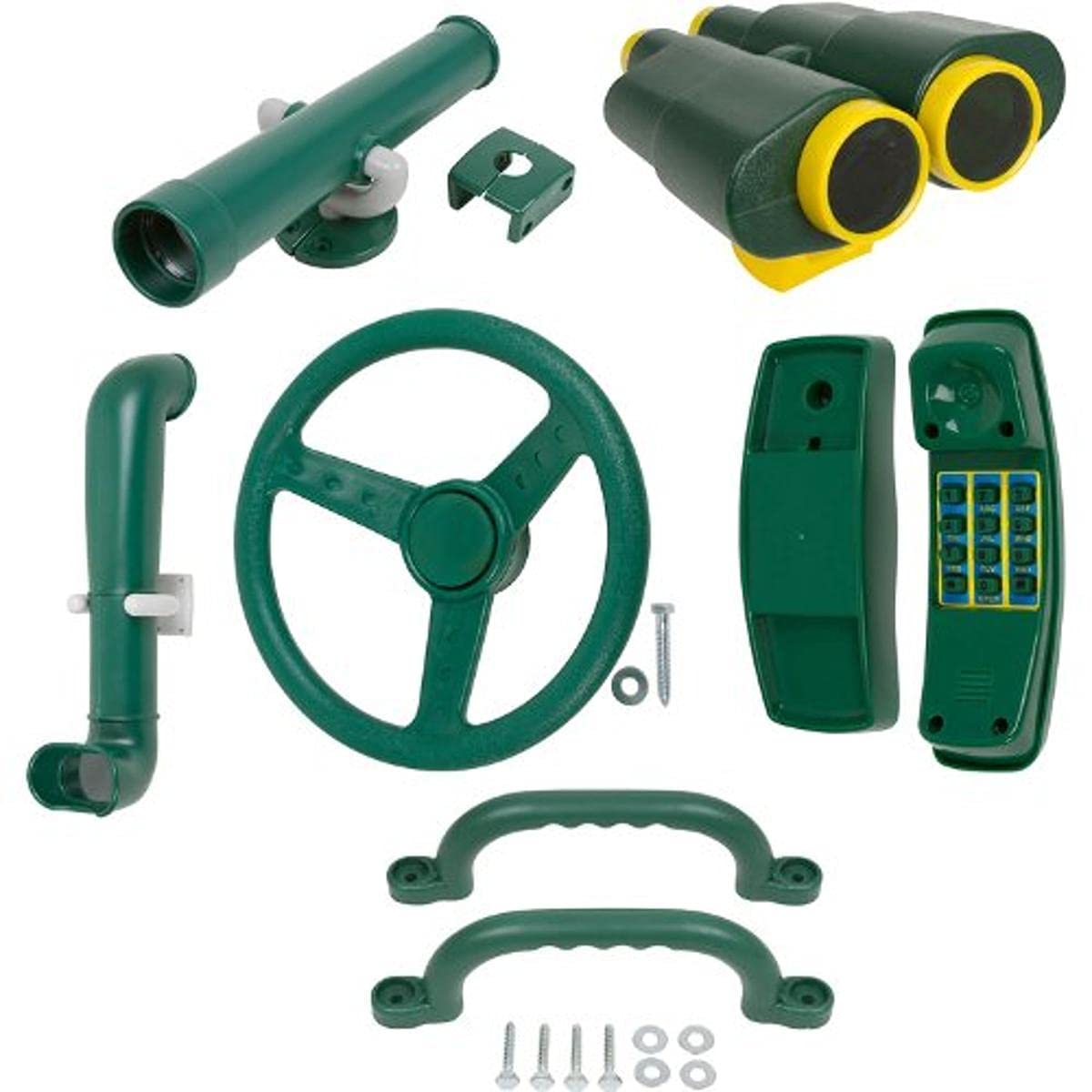 Swing Set Stuff Deluxe Accessories Kit SSS Logo Sticker Playground, Green