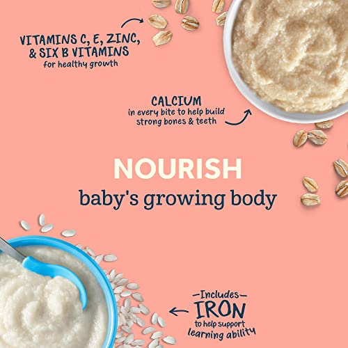 Gerber Baby Cereal 2nd Foods, Grain & Grow, Multigrain, 8 Ounces (Pack of 6)