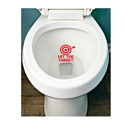 BERRYZILLA HIT THE SPOT Decal BATHROOM TOILET Potty SEAT Boys Training Target