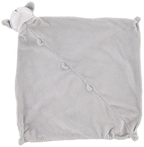 Angel Dear Grey Bulldog Blankie