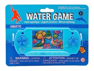 wild republic water games aquatic sensory toys, kids gifts, hand held toys, cuddlekins, 6" ,blue.
