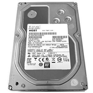 HGST Ultrastar 7K4000 HUS724040ALE640 4TB 64MB Cache 7200RPM SATA 6.0Gb/s 3.5 inches Internal Enterprise Hard Drive (Renewed)