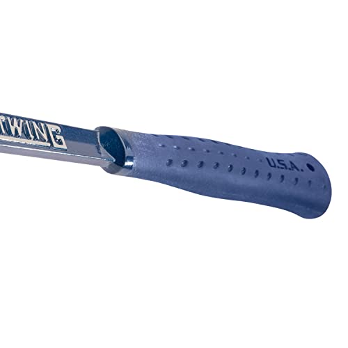 ESTWING Ultra Series Hammer - 19 oz Rip Claw Framer with Milled Face & Shock Reduction Grip - E6-19SM